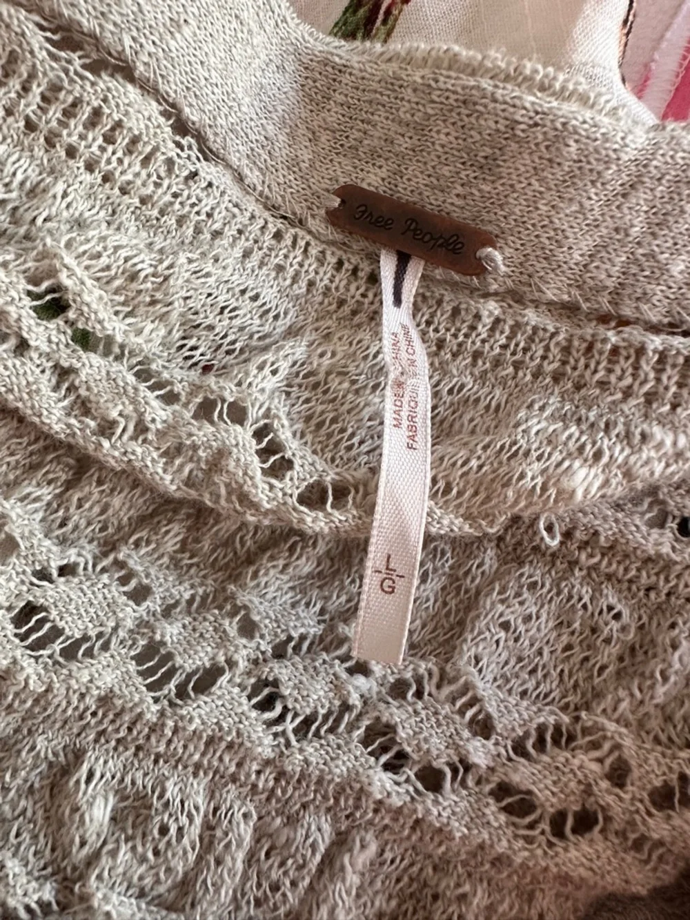 Free People Wild Roses Cardigan - Picture 6 of 8